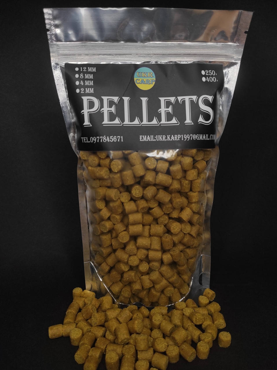 

Пеллетс прикормочный 8 мм 400 г Кукуруза