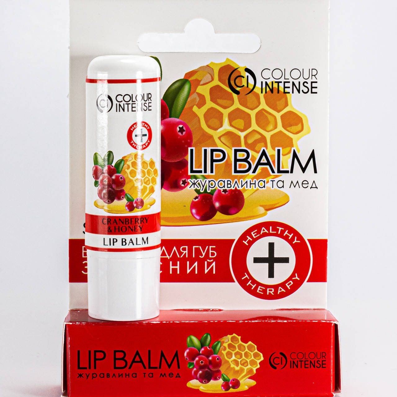 

Бальзам для губ Colour Intense Balm Healthy Therapy SPF15 LB-HT № 03 Клюква и Мёд