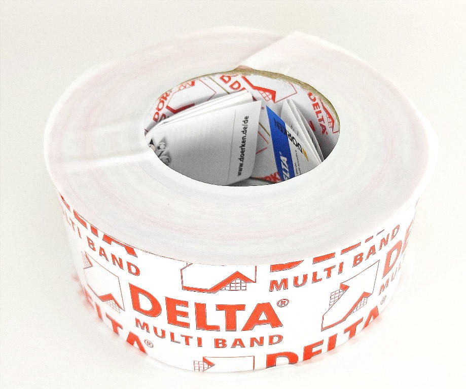 

Лента скотч Dorken Delta Multi Band для склеивания и ремонта Мультибенд ширина 60мм длина 25 м.п (Германия), Белый