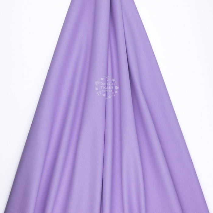 

Поплин однотонный, цвет светло-лавандовый (№3237), Сиреневый