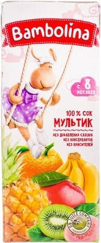 

Детский сок Bambolina (Бамболино) 200мл от Мультифруктовый