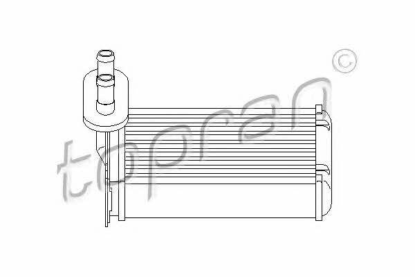 

Радиатор печки VW Golf 3 / Vento / Passat B3 / B4