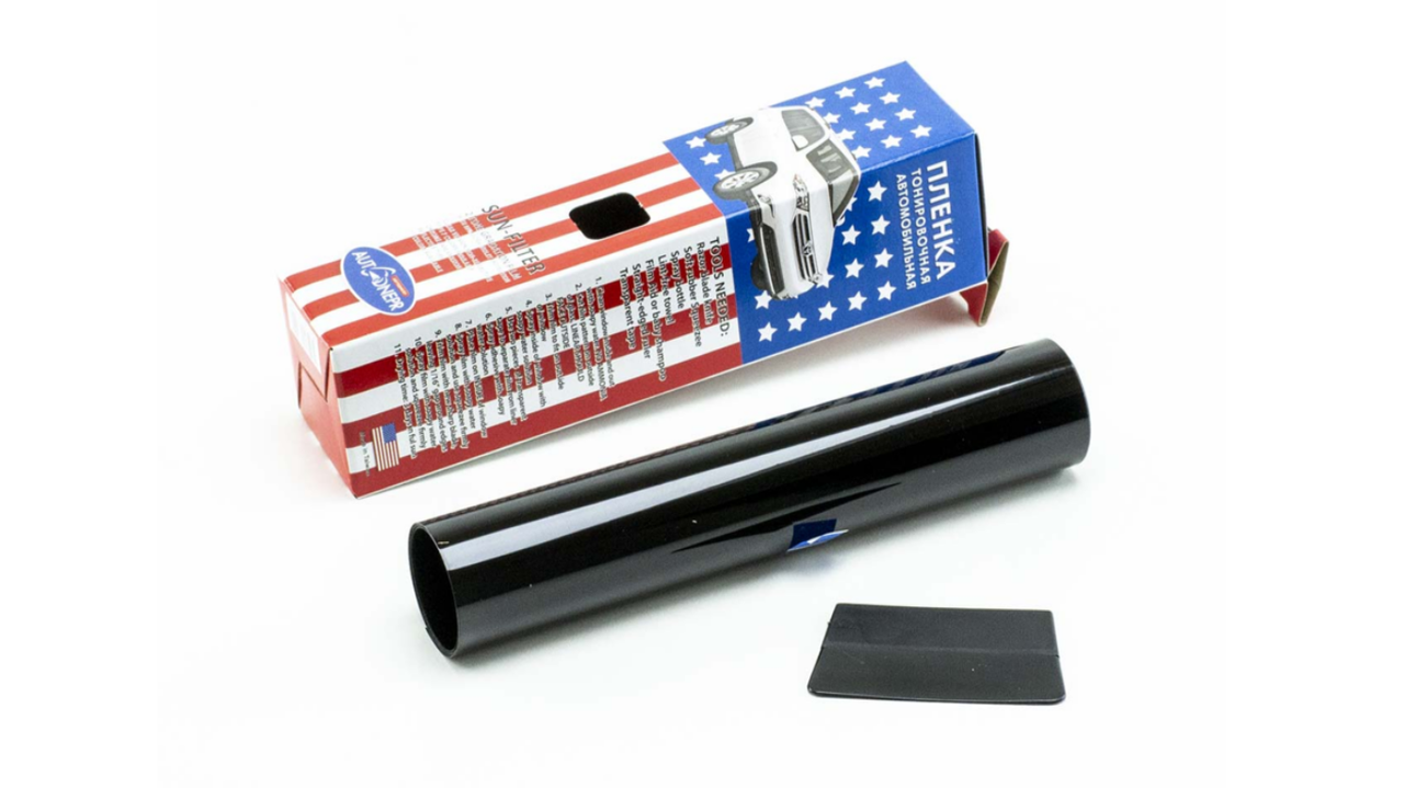 

Пленка - полоса тонировочная лобовая AUTODNEPR 0.2x3.0m Black сплошная, Черный