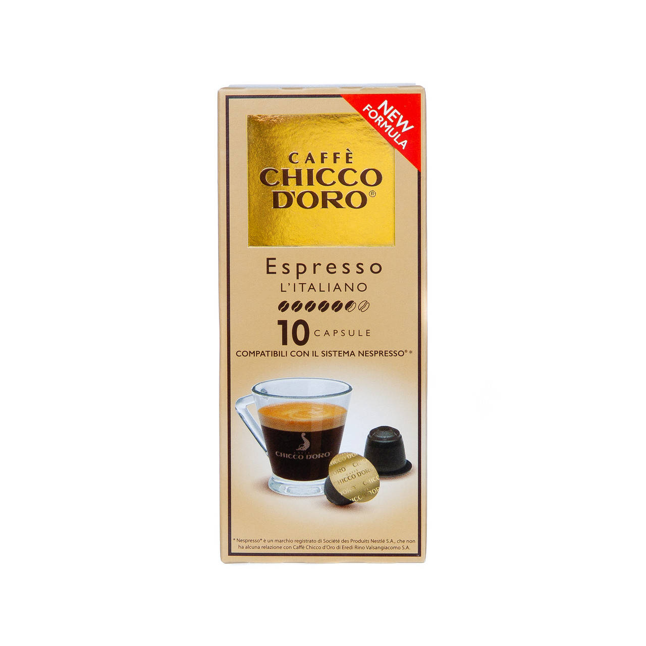 

Кофе в капсулах Chicco D'Oro Espresso L'Italiano под Nespresso