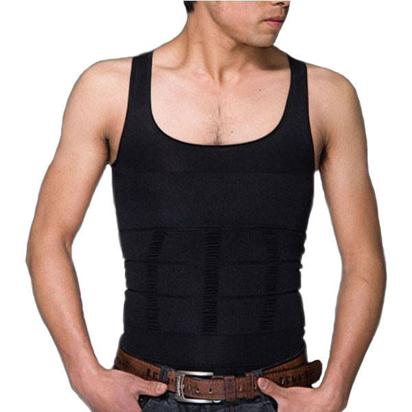 

Утягивающая майка для мужчин Slim n lift for men, размер L, цвет черный