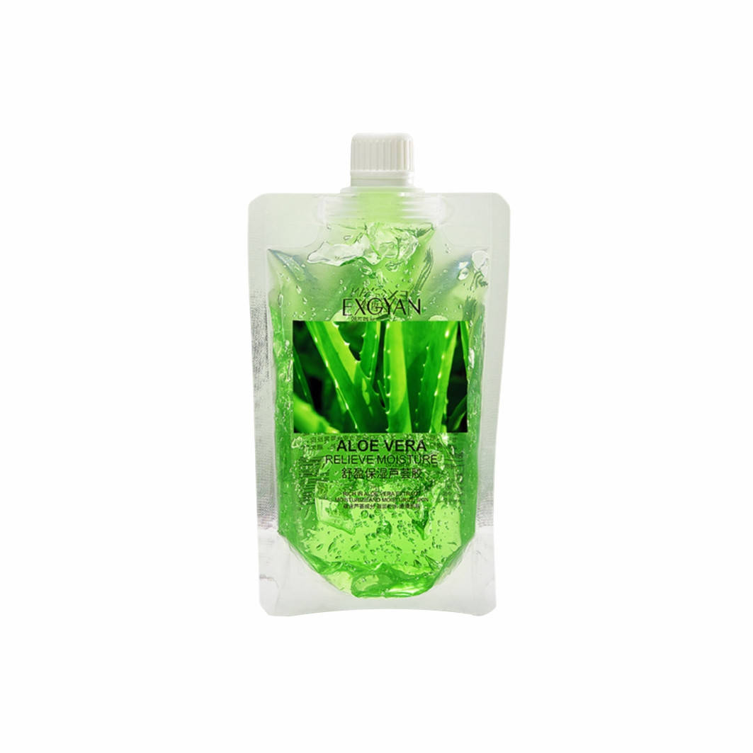

Успокаивающий питательный гель для кожи лица Exgyan Aloe Vera Relieve Moisture
