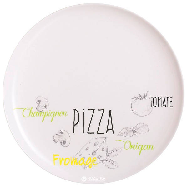 

Блюдо Luminarc Friends Time Bistrot для піци 2904 32 см, Белый