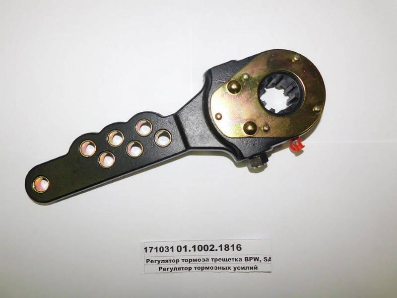 

Регулятор тормоза трещетка BPW, SAF, ROR, (7 отв., Z=10) TIGEAR.EU