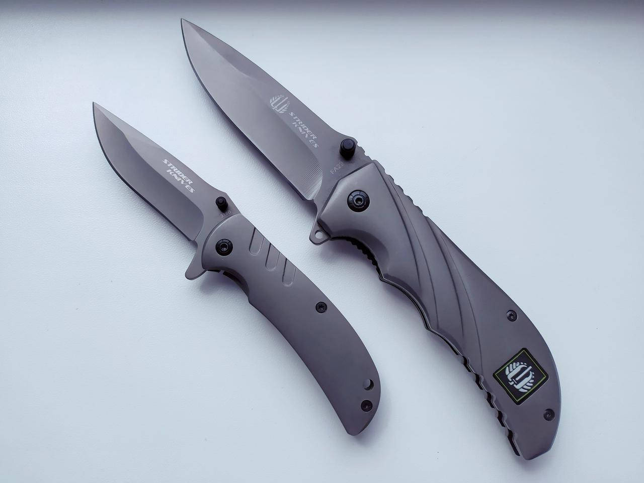 

Тактический складной нож Strider комплект 2 шт. для охоты туризма рыбалки