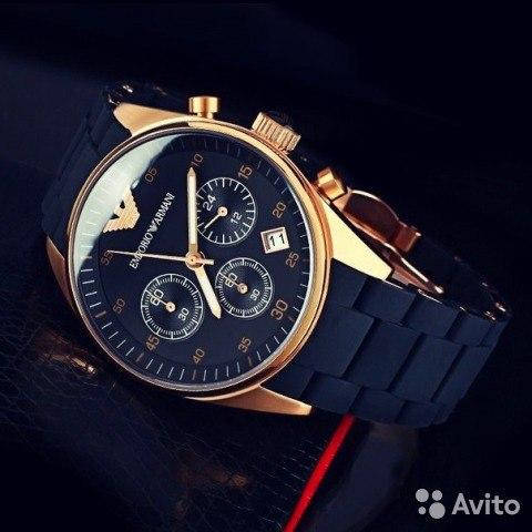 

Часы Emporio Armani синие