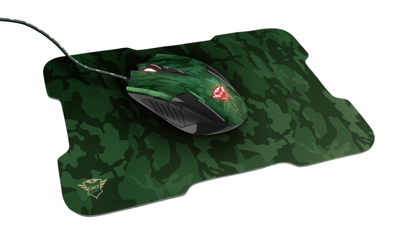 

Игровая мышь + коврик GXT 781 Rixa Camo Gaming Mouse & Mouse Pad 23611