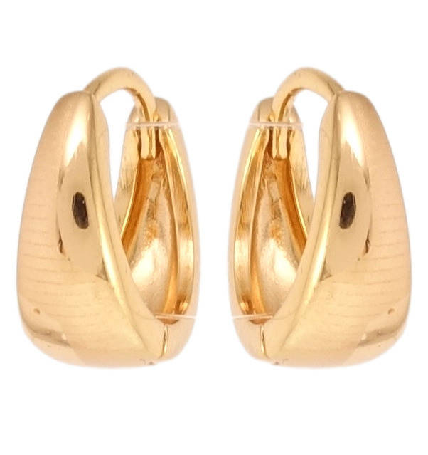 

Серьги Xuping Позолота 18K колечки "Корзинки с узором напылением"