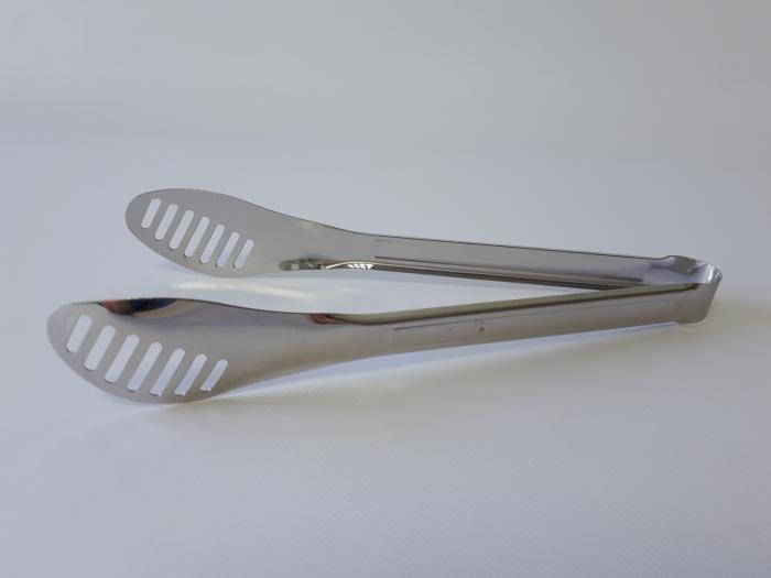

Щипцы нержавеющие литые L 30,5cm
