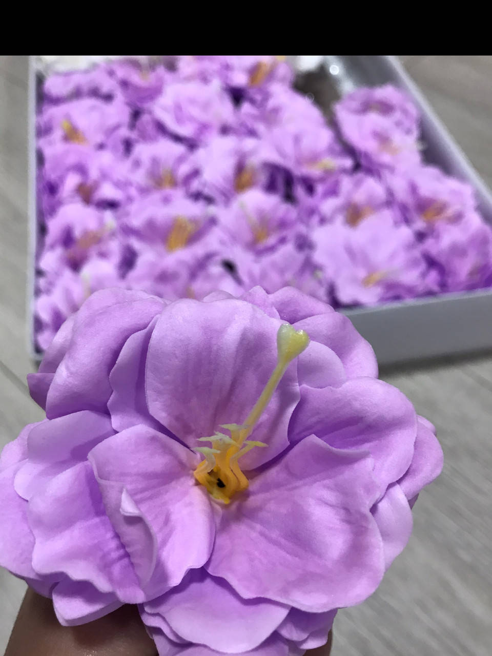 

Камелия из мыльного раствора
