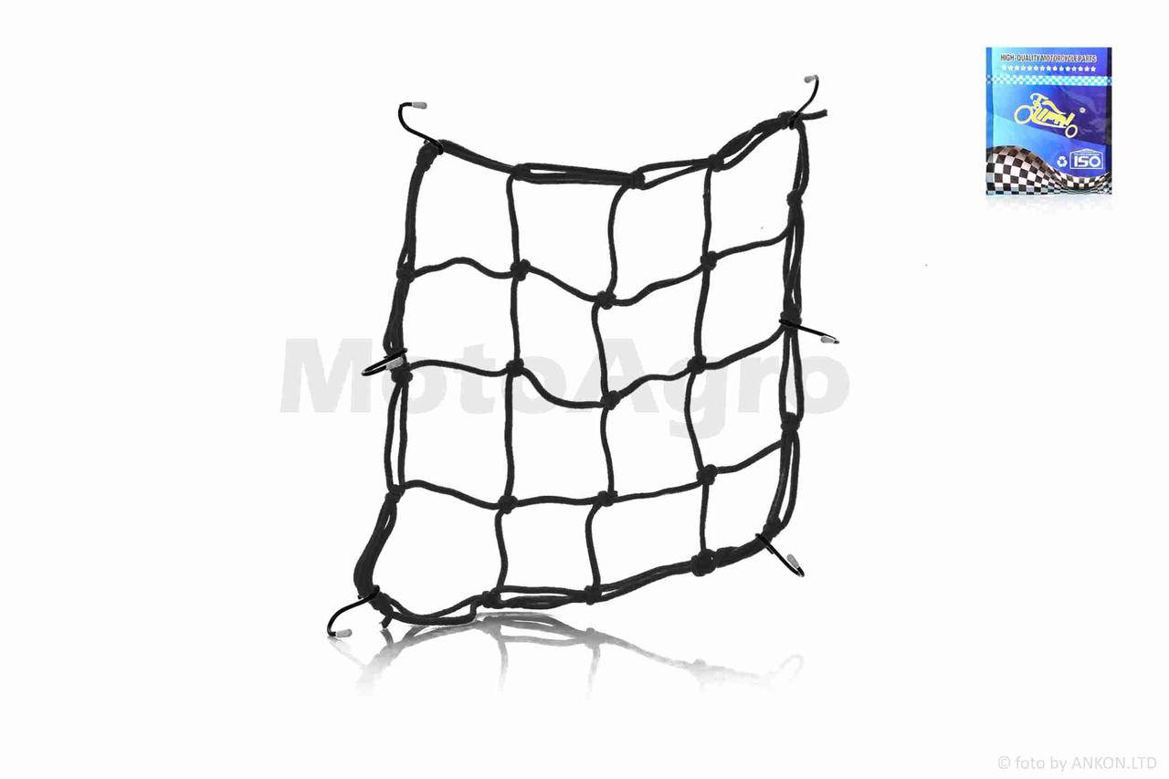 

Сетка багажника (паук) 37*37см, черная "LIPAI", Черный