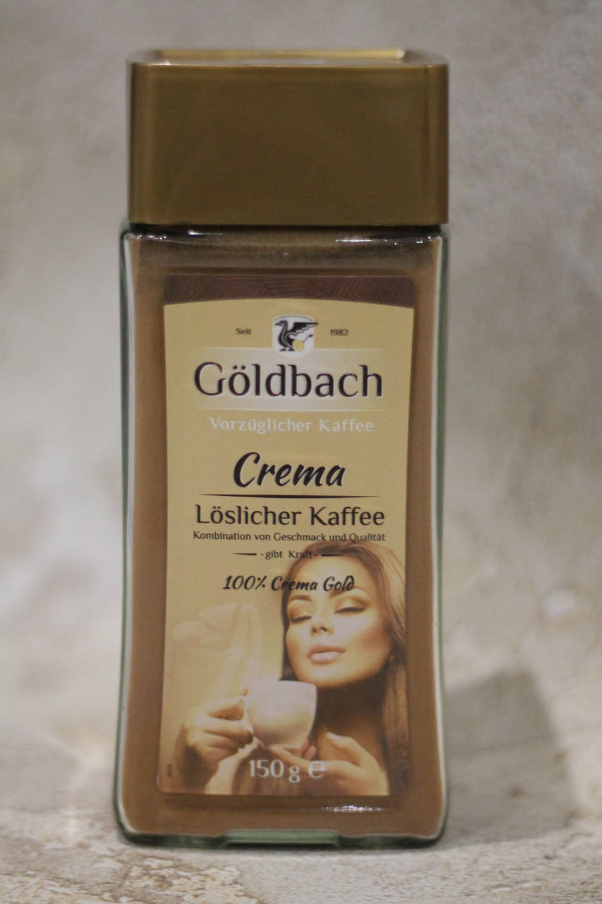 

Кава розчинна goldbach crema 150г
