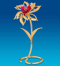 

Позолоченная фигурка Сваровски "Подсолнух" AR-1367