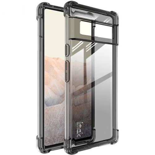 

Google Pixel пиксель 6 Pro пленка + чехол IMAK противоударный airBag, Темно-серый