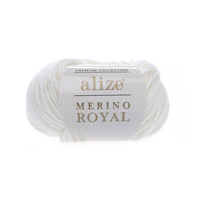 

55 Пряжа Alize Merino Royal белый