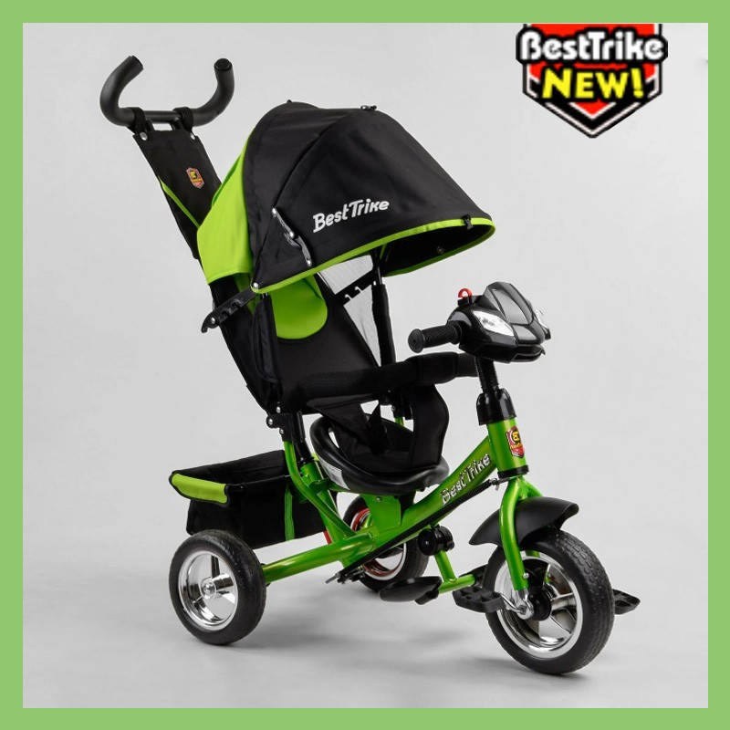 

Детский трёхколёсный велосипед Best Trike, Зелёный