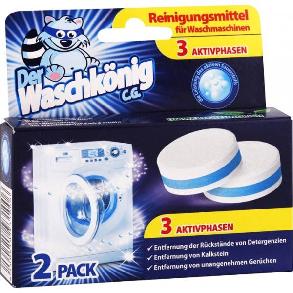 

Таблетки для чистки стиральной машины Waschkonig, 2 шт