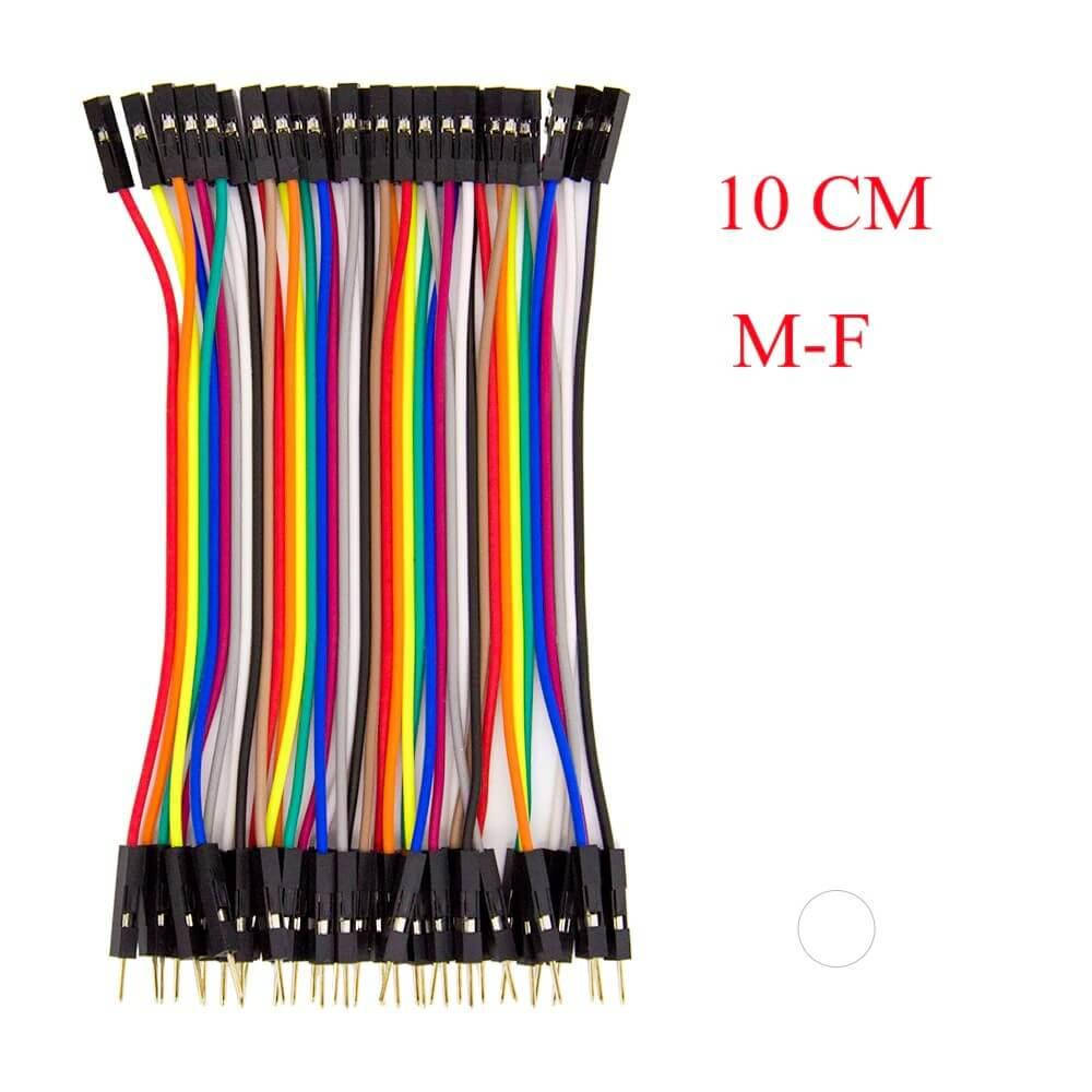 

40шт дюпон кабель 10см мама - папа