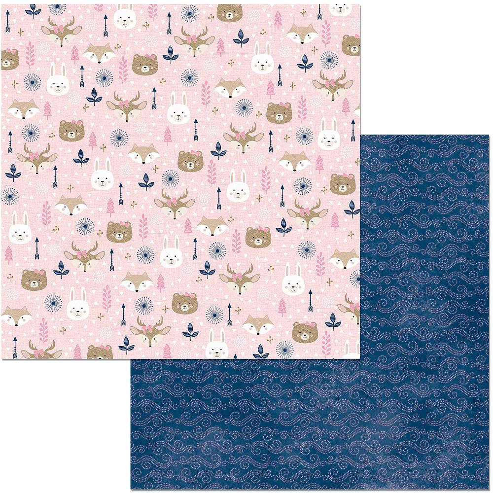 

Папір двосторонній - Olivia - Little Wonders - BoBunny - 30x30