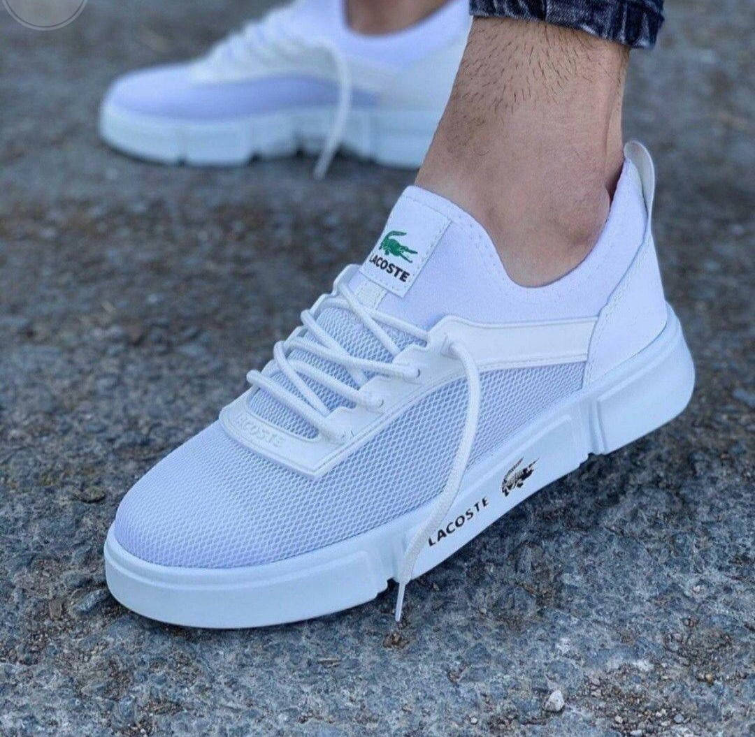 

Мужские кеды кроссовки Lacoste летние, мужская обувь lacoste, кеды лакост