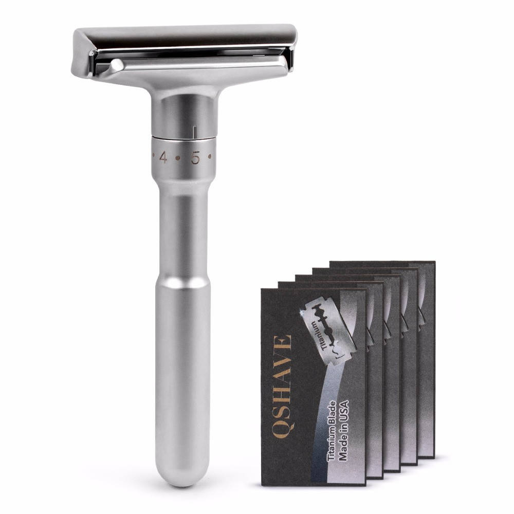 

Классический cтанок для бритья QSHAVE RD 728 глянцевый с регулировкой