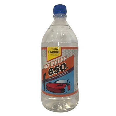 

Растворитель Farbid 650 1л пэт
