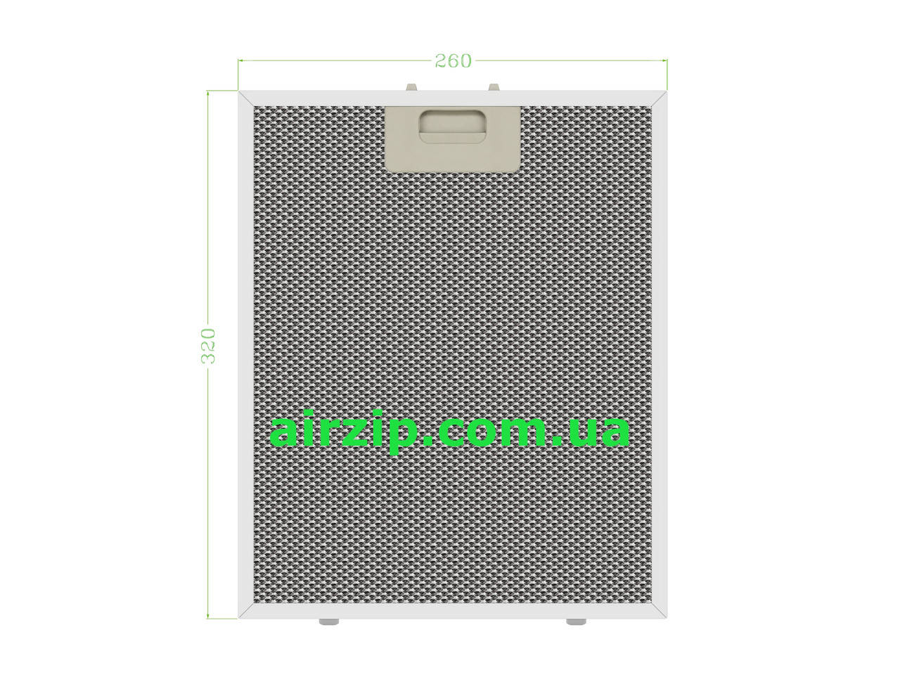 

Фильтр жировой для вытяжки 260 x 320 mm K-600
