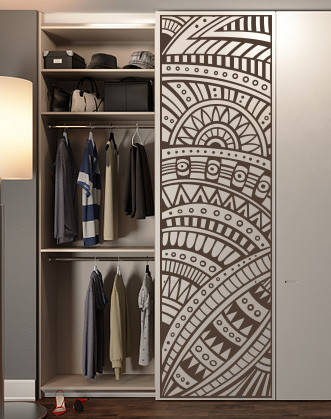 

Наклейка на шафу "Мехенді", Разные цвета