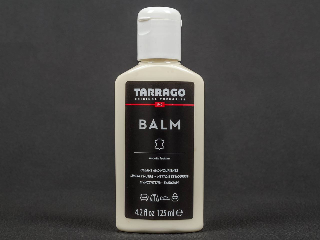 

Бальзам-очиститель для гладкой кожи и кожи рептилий Tarrago Leather Care Balm, Бесцветный