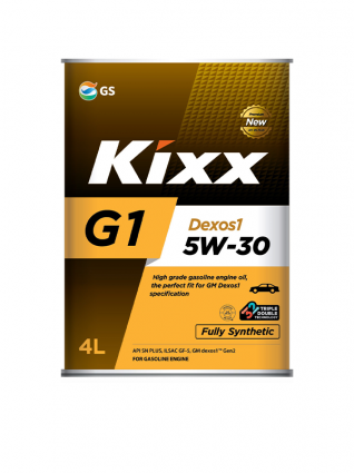 

Моторное масло KIXX G1 Dexos1 SN/GF-5 5w - 30 4л
