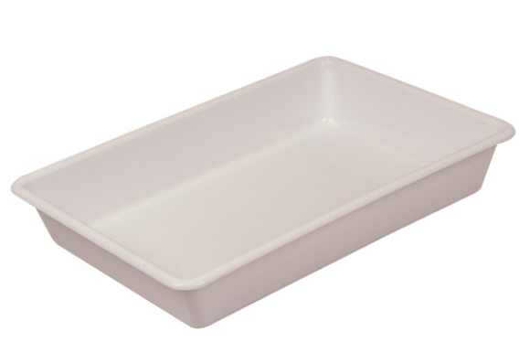 

Лоток пластиковый пищевой белый прямоугольный №3 1415 Senyayla Plastik 48*33*8 cm