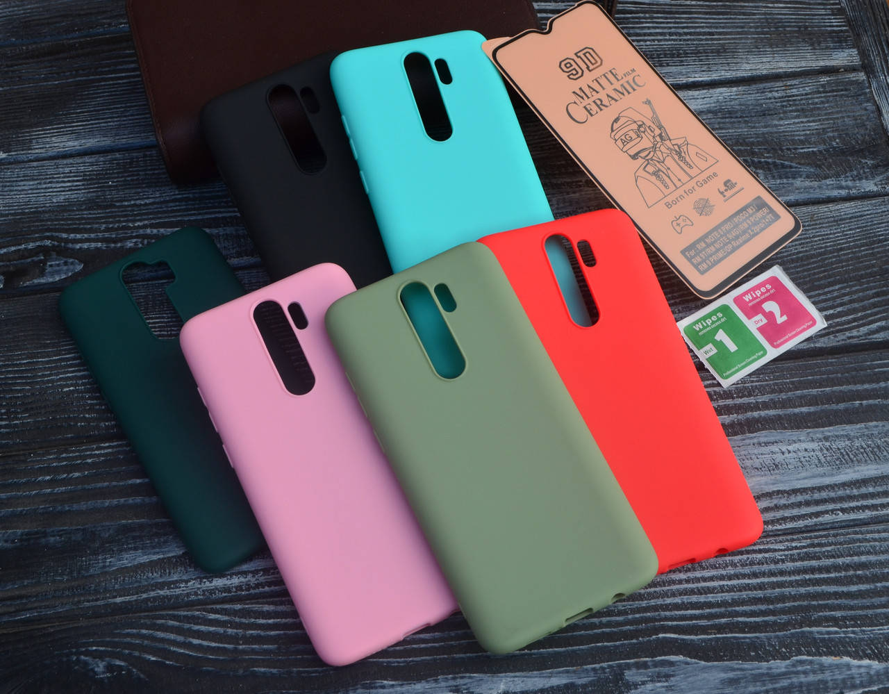 

Силиконовый чехол для Xiaomi Redmi Note 8 Pro, Оливковый