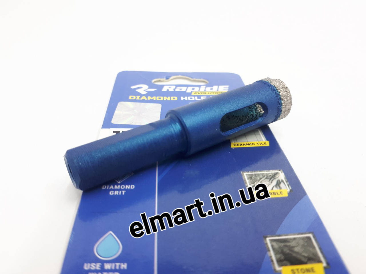 

Алмазная коронка RapidE EVOLUTION diamond Bit d-12mm