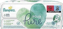 

Детские влажные салфетки Pampers Aqua Pure, 96 шт. памперс аква пьюр