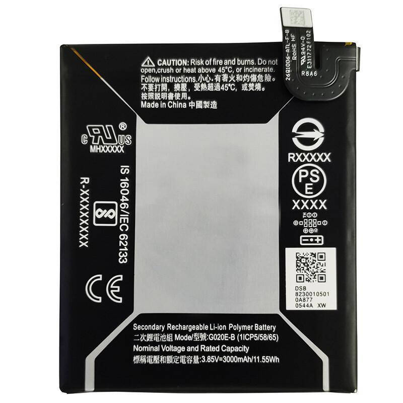 

Батарея Google Pixel 3A, G020E-B (3000 mAh) (аккумулятор на Гугл Пиксель 3А)