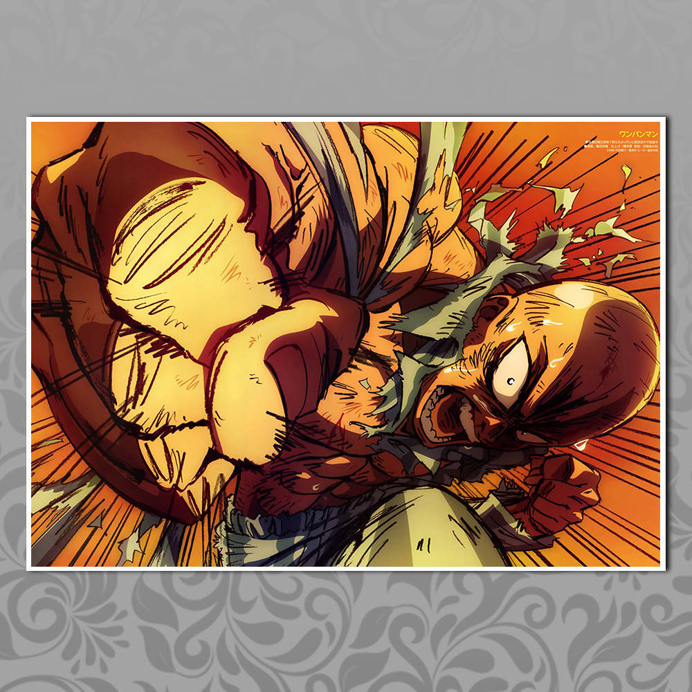 

Плакат Аниме Onepunchman 03