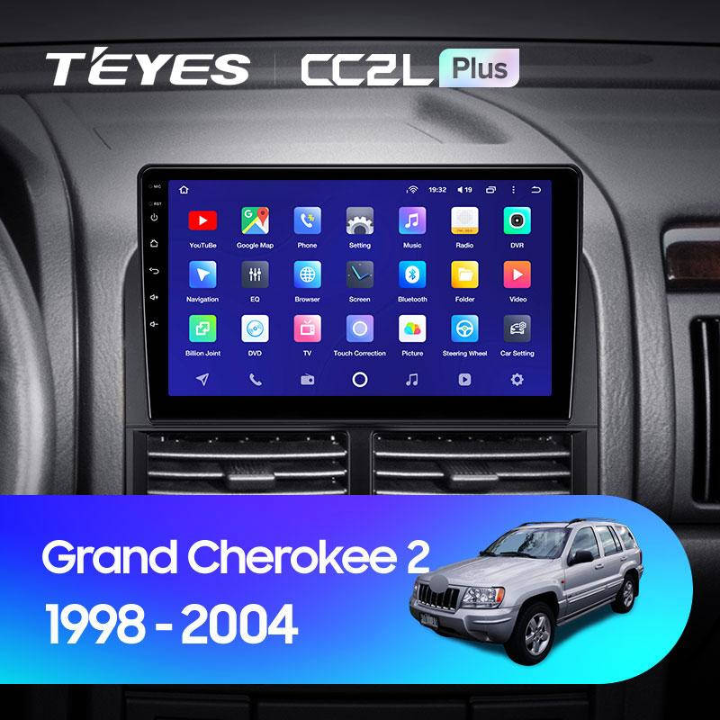 

Штатная магнитола Teyes CC2LPlus Jeep Grand Cherokee II WJ (1998-2004) Android