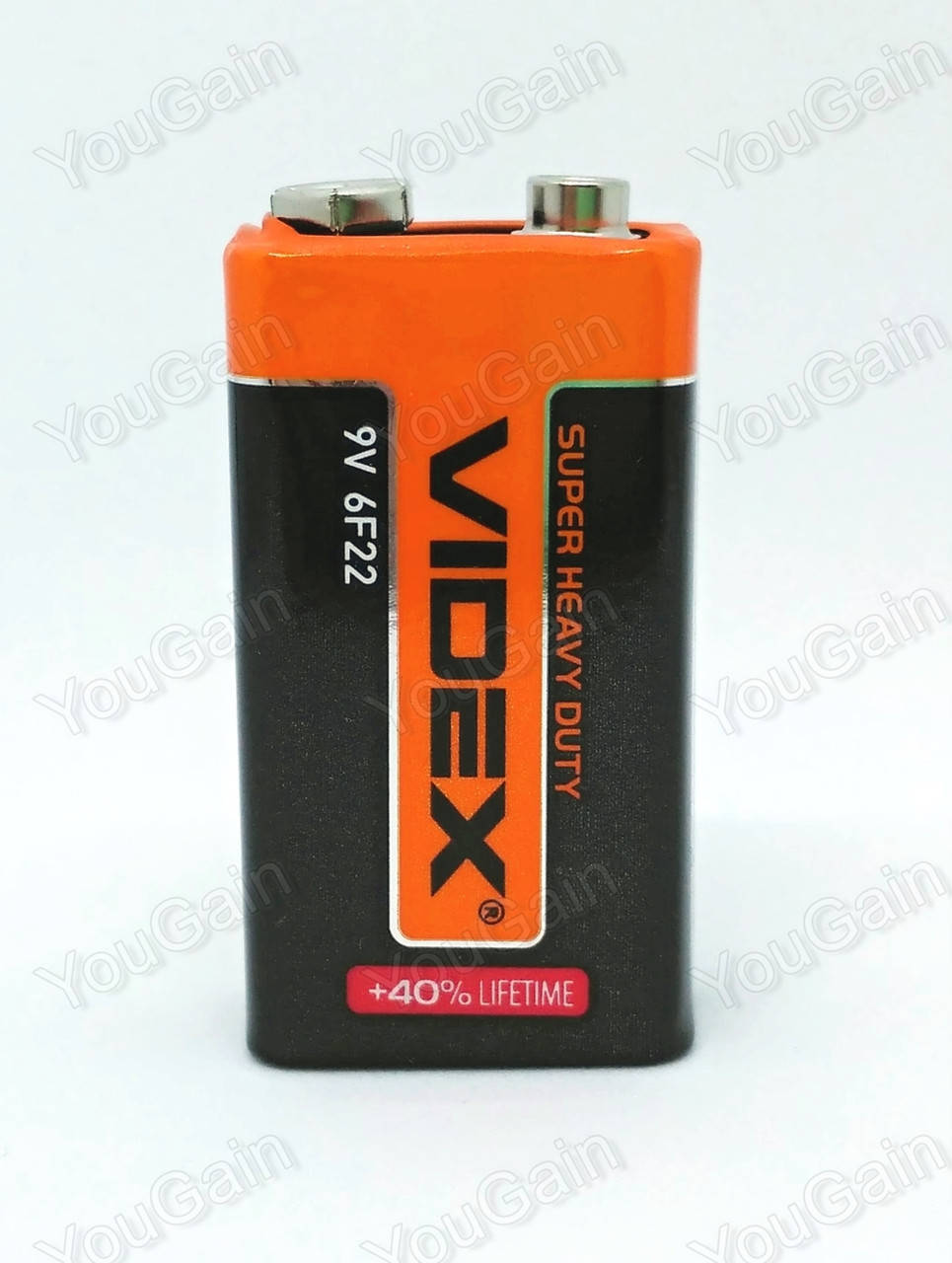 

Батарейка солевая 6F22 9В VIDEX