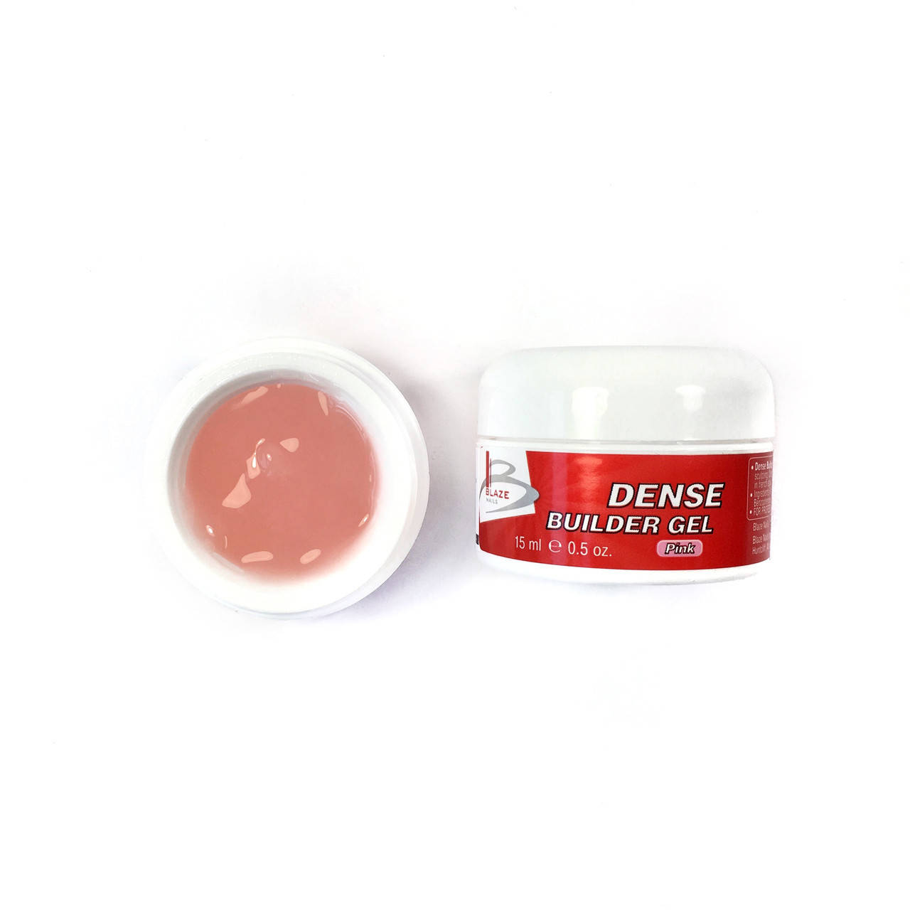 

УФ гель конструирующий густой Blaze Nails Dense Builder Gel Pink розовый 59 мл