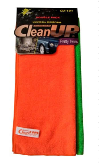 

Комплект салфеток микрофибра из 2 шт CleanUP 30*40