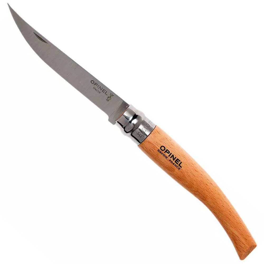 

Ніж філейний Opinel / Опінель Inox Slim Beechwood №10, нержавіюча сталь (Франція)