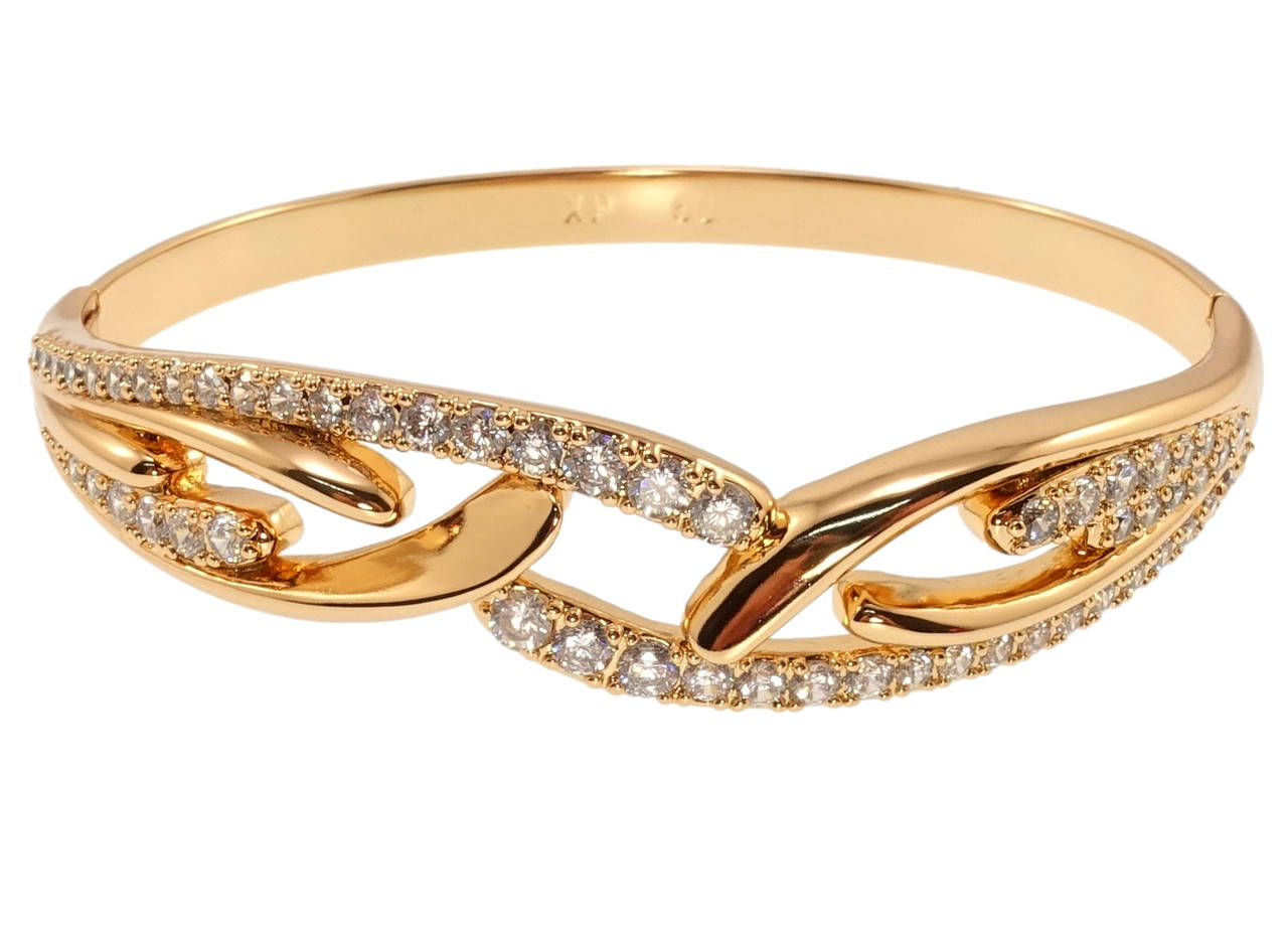 

Браслет Xuping Позолота 18K "Грация" ø 6см