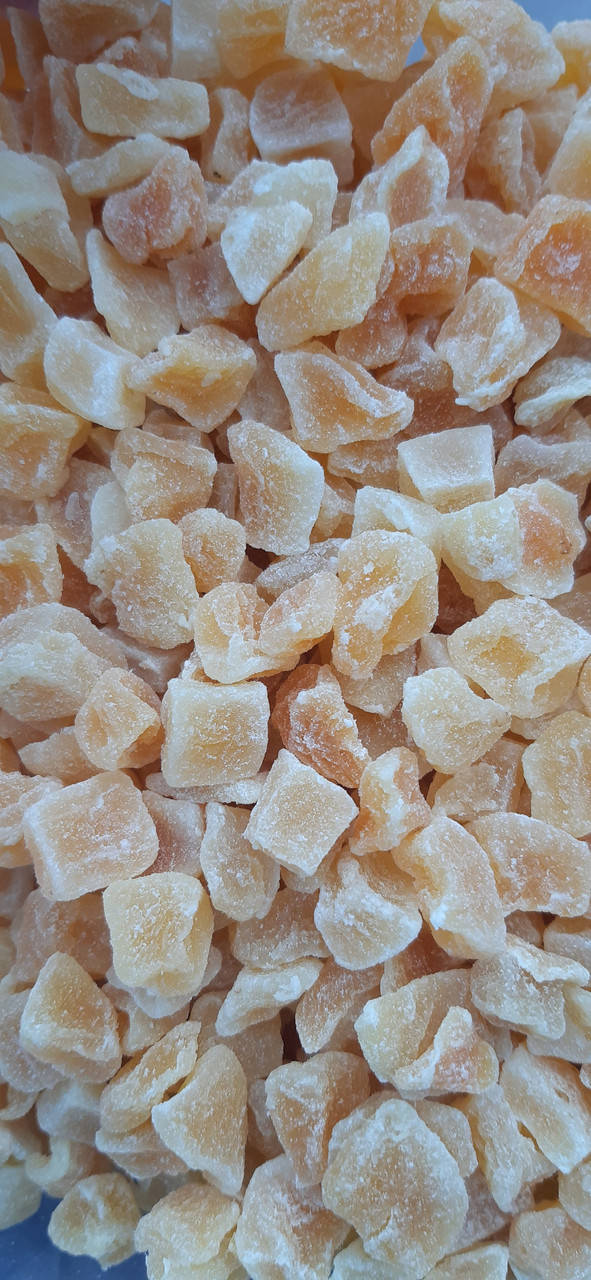 

Кубики папайя цукат