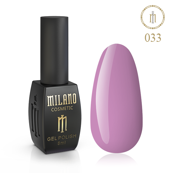 

Гель лак для ногтей Милано (Milano Cosmetic) 8 мл № 033