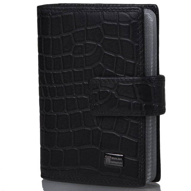 

Визитница кожаная Wanlima 62083790457a1 Coffee, Коричневый