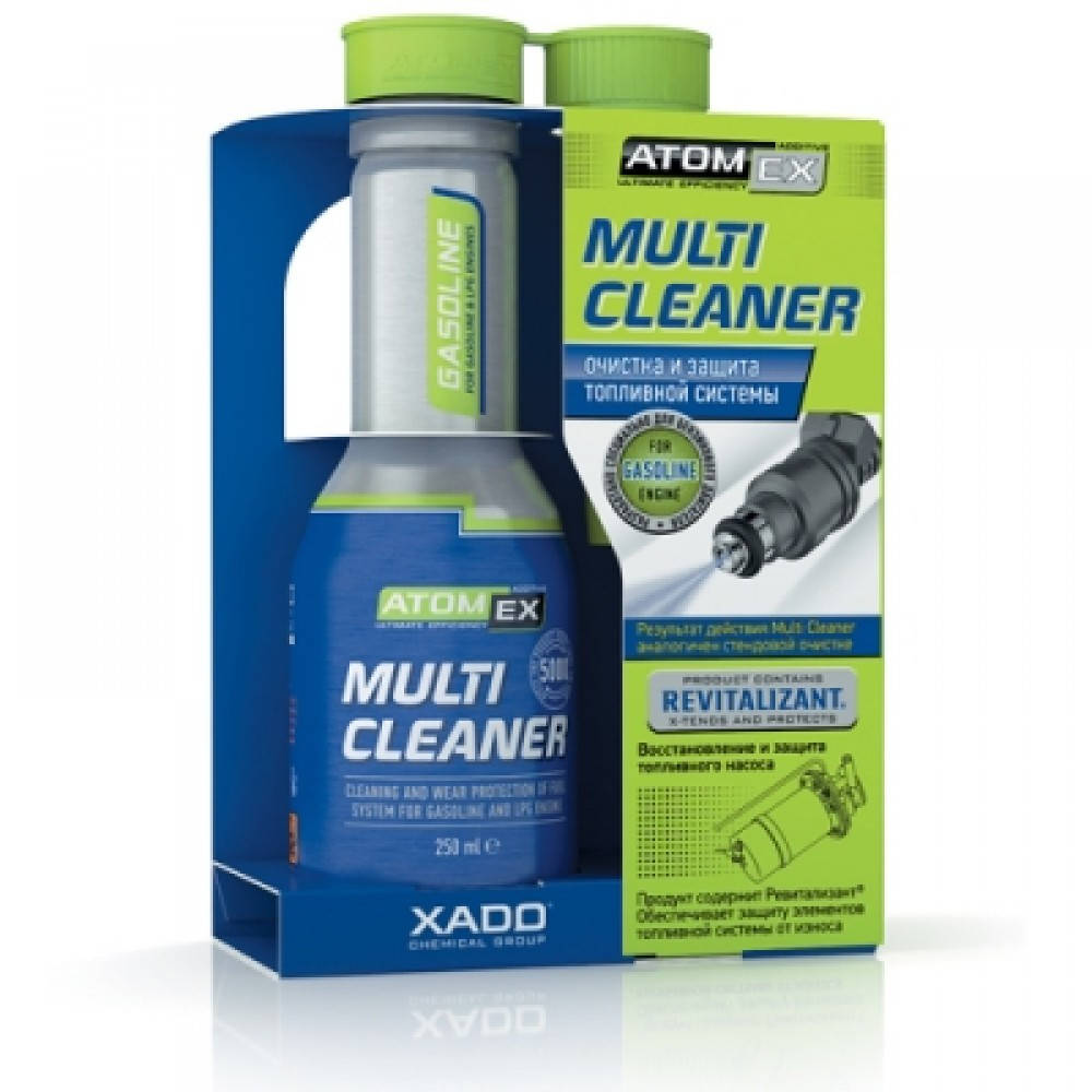 

Очиститель топливной системы бензин XADO Atomex Multi Cleaner 250 мл